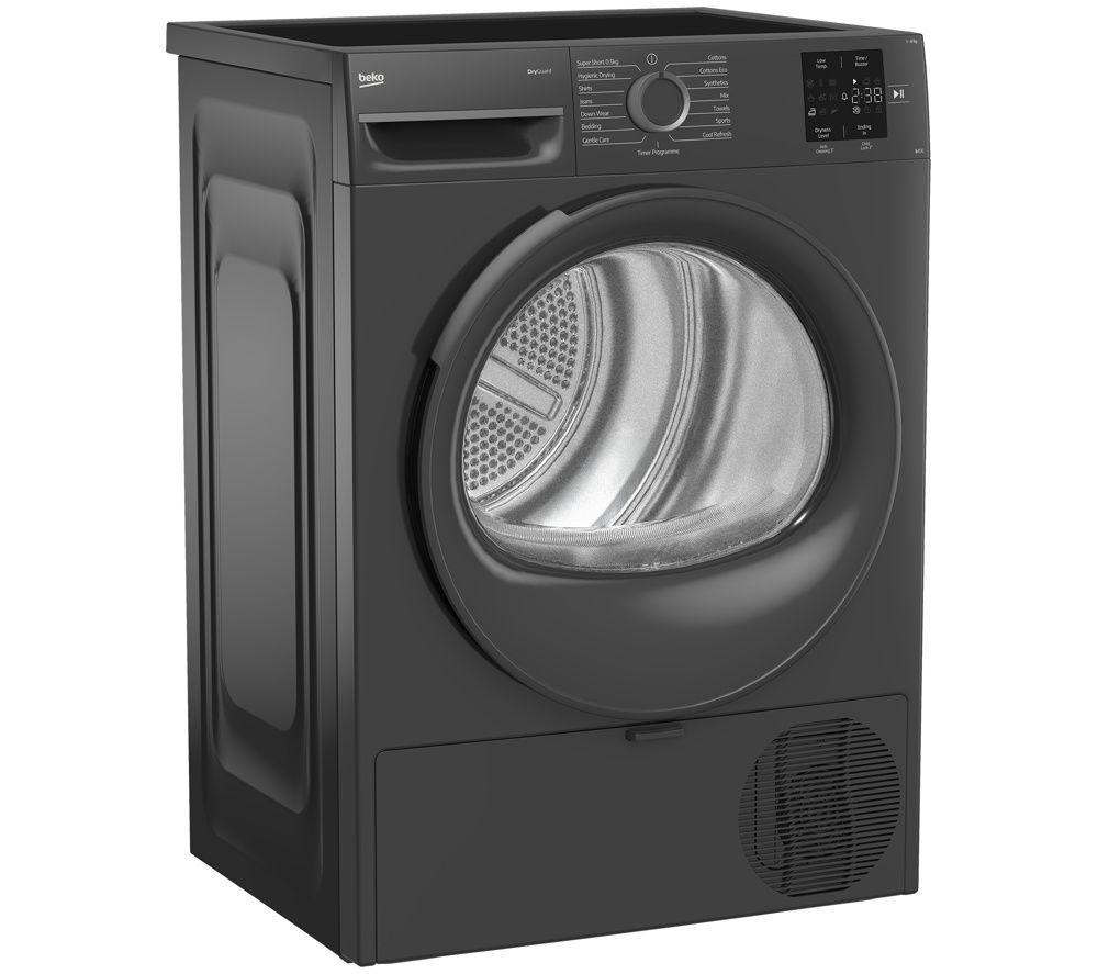 BEKO b100 BM3T3822NNA 8kg Heat Pump Tumble Dryer - Anthracite image number 2 of 8