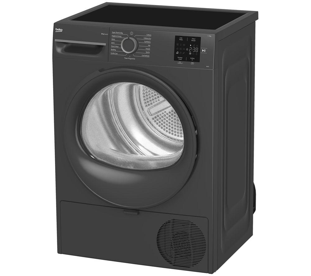 BEKO b100 BM3T3822NNA 8kg Heat Pump Tumble Dryer - Anthracite image number 4 of 8