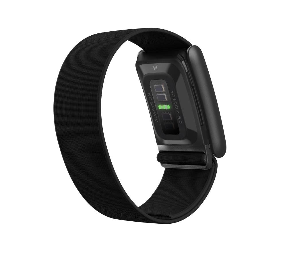 WHOOP One 5.0 Health & Fitness Tracker with 12-month WHOOP One Membership - Jet Black image number 4 of 13