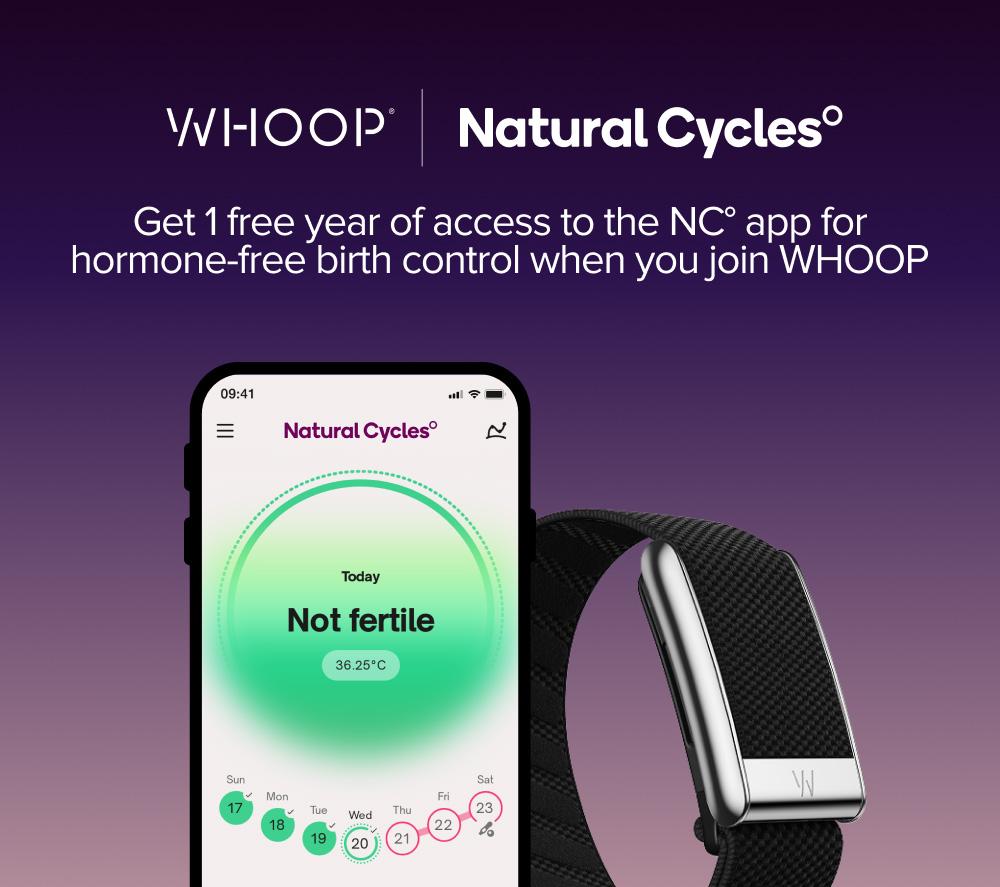 WHOOP One 5.0 Health & Fitness Tracker with 12-month WHOOP One Membership - Jet Black image number 14 of 14