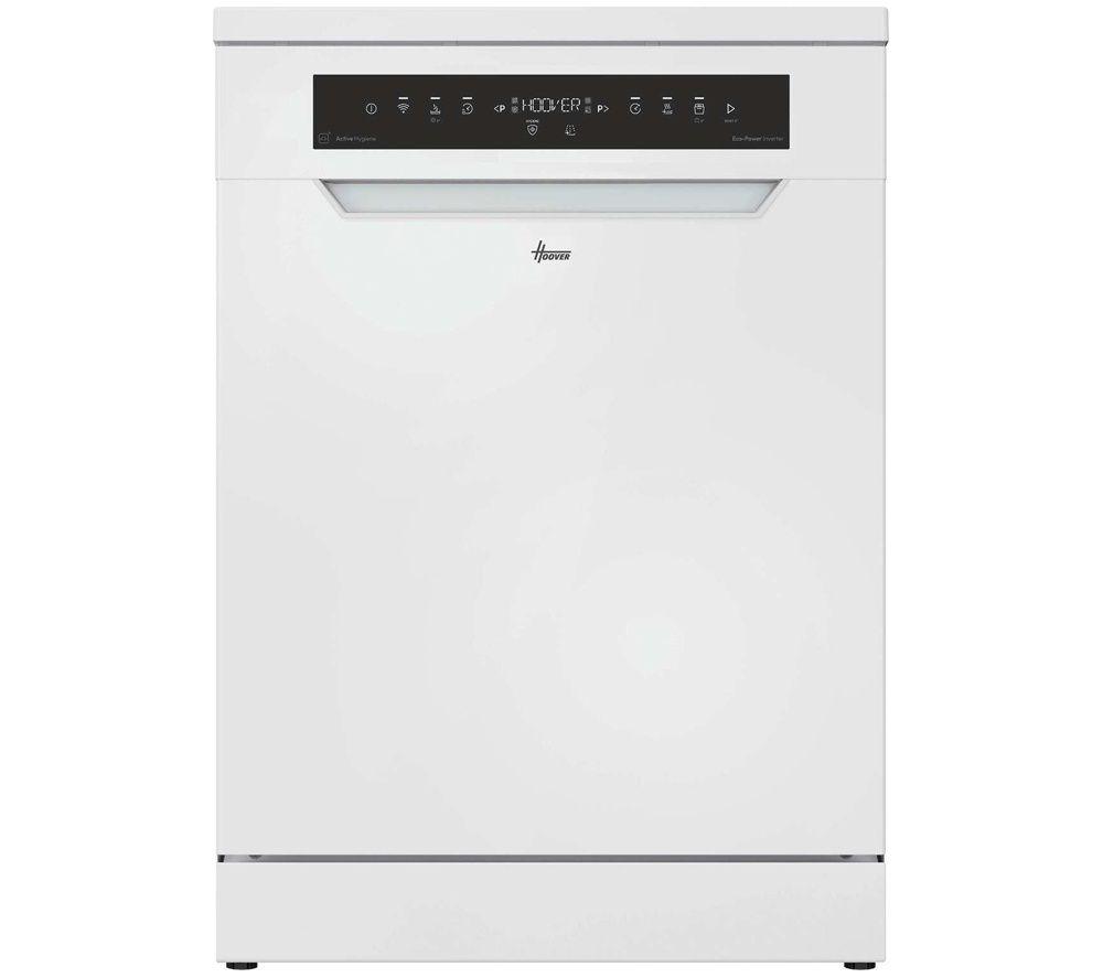 HOOVER H-Dish 700 HF 4A4S3PSW-80 Full-size WiFi-enabled Dishwasher - White