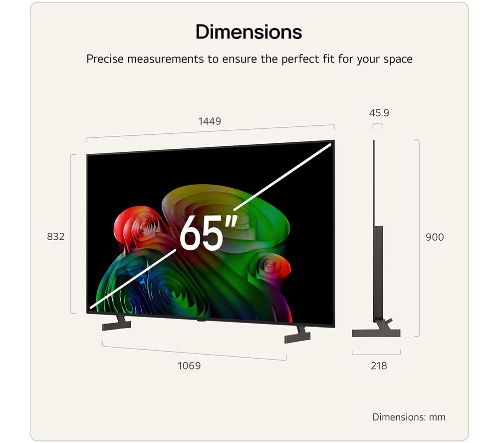 LG B6 65" OLED AI 4K HDR Smart TV 2026 - OLED65B65LA image number 3 of 14