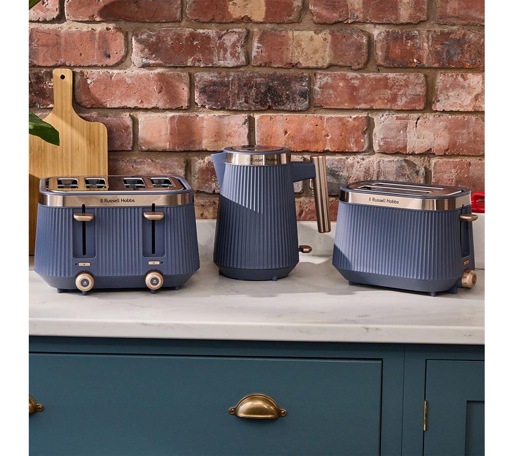 RUSSELL HOBBS Bronte 26772 4-Slice Toaster - Soft Navy image number 5 of 7