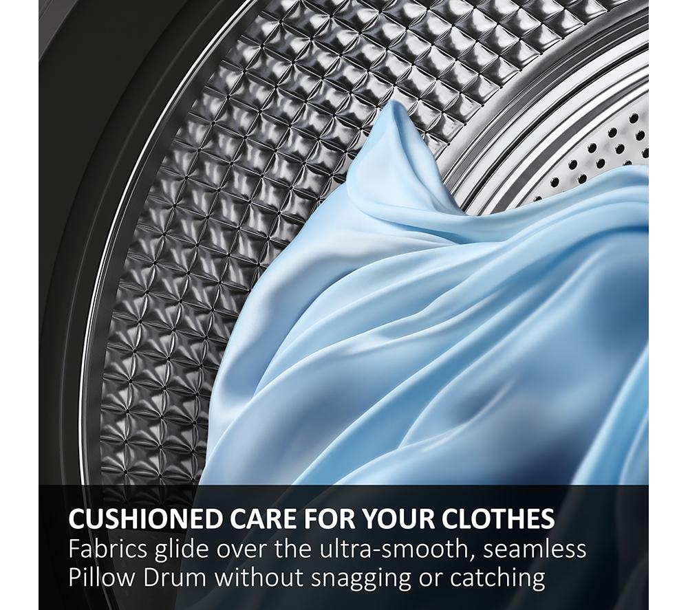 HAIER X Series 5 Plus HD100 D357ABU1-UK WiFi-enabled 10 kg Heat Pump Tumble Dryer - Black Steel image number 14 of 15