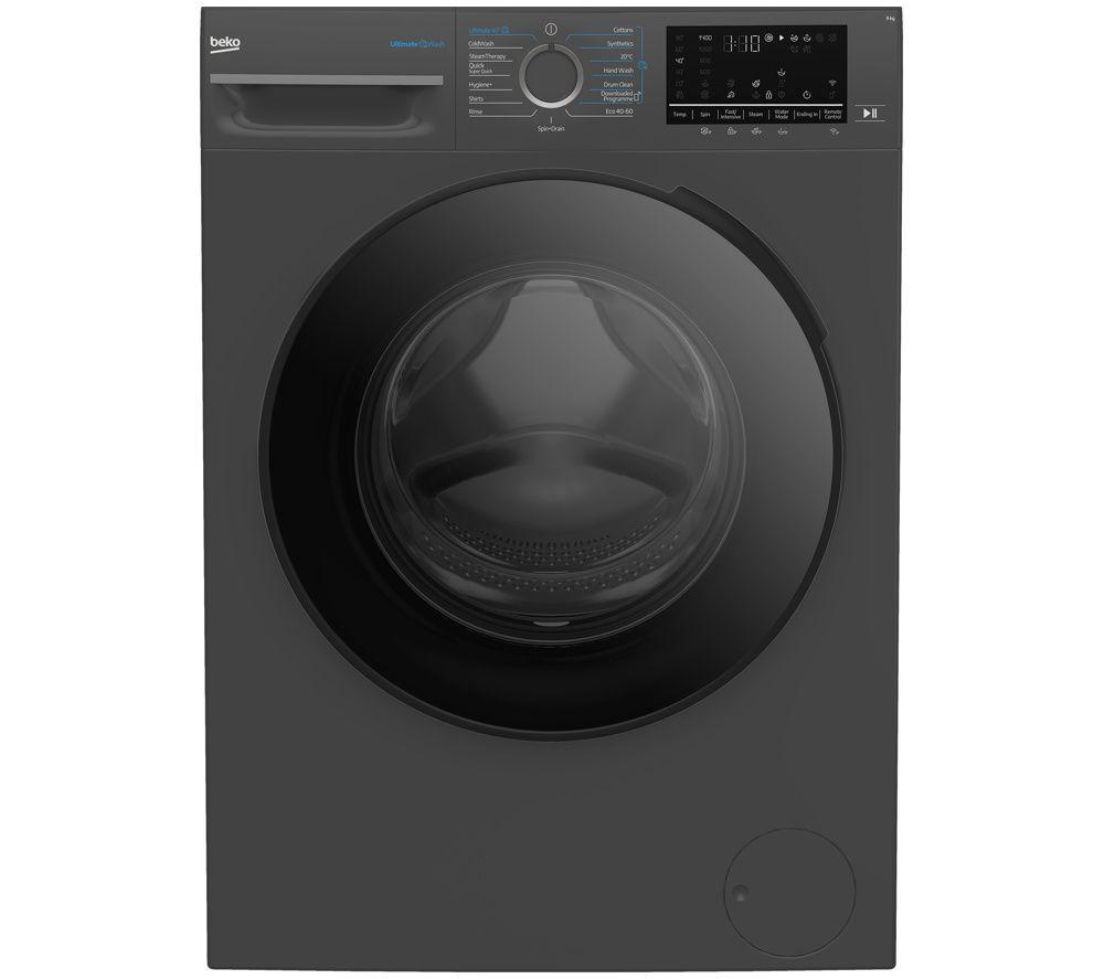 BEKO b500 BM5WT6943TA 9 kg 1400 Spin Washing Machine - Anthracite