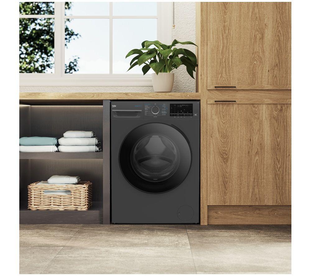 BEKO b500 BM5WT6943TA 9 kg 1400 Spin Washing Machine - Anthracite image number 9 of 15