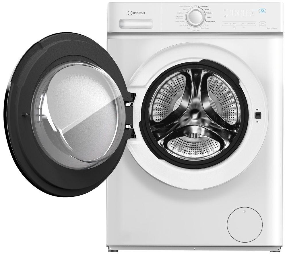 INDESIT MyTime with Push&Go 9 kg 1400 Spin Washing Machine - White