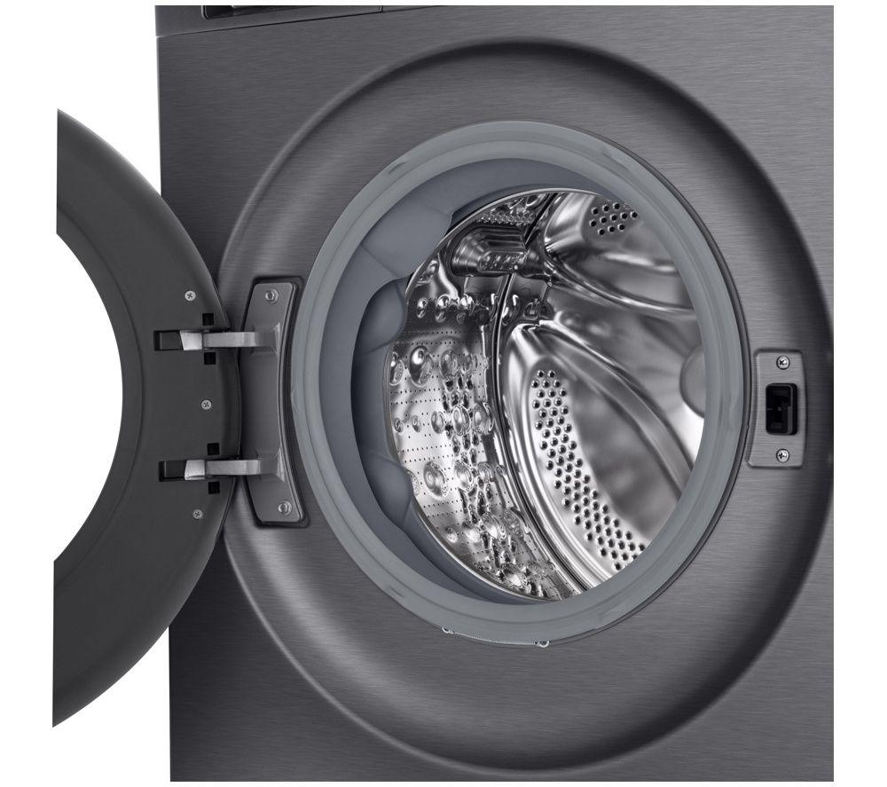 LG Series 5 AI Direct Drive W4X5016TBB 11 kg Washer Dryer - Black image number 4 of 11