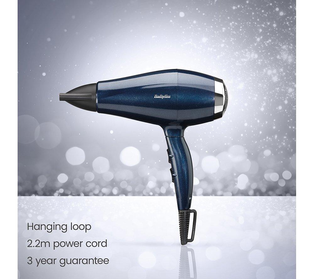 BABYLISS Sapphire 5918PU Hair Dryer - Blue image number 8 of 9