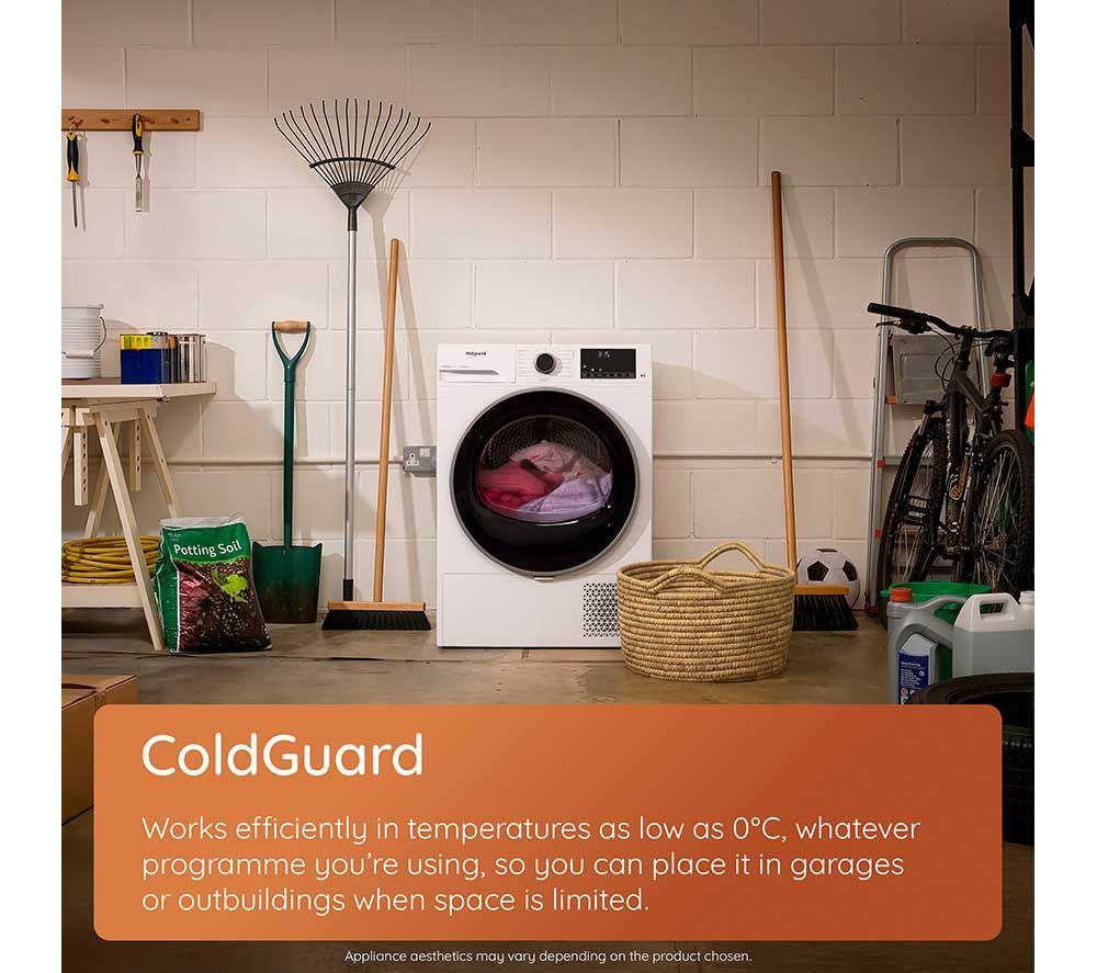 HOTPOINT C HSD 83M GG UK 8 kg Heat Pump Tumble Dryer - Grey image number 6 of 15