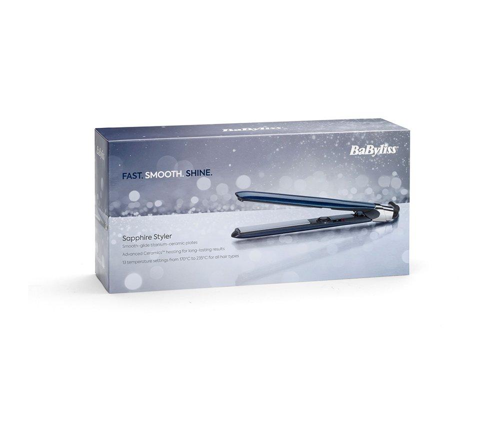 BABYLISS ST918PU Hair Straightener - Sapphire Blue image number 9 of 11