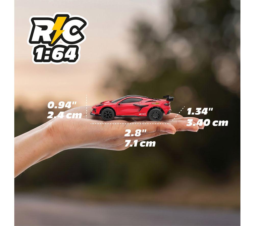 MOTORDAYZ 1:64 Corvette ZR1 Remote Control Car - Red image number 5 of 8