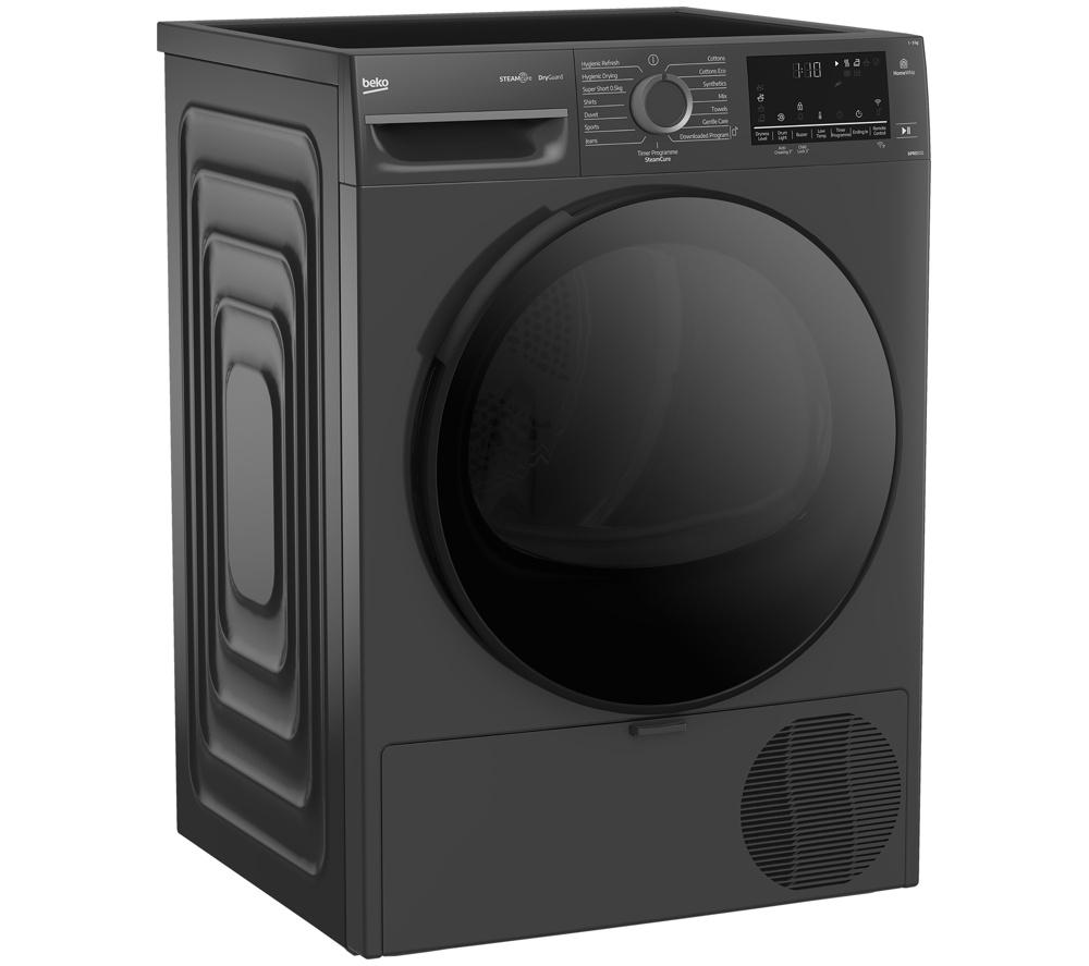 BEKO b300 Dry Guard BM3T3833NNA 8 kg Heat Pump Tumble Dryer - Anthracite image number 2 of 16