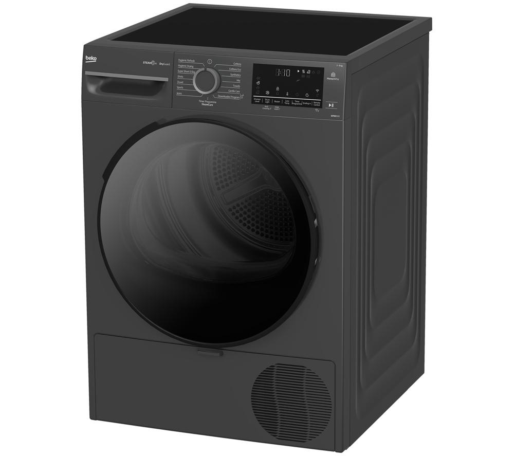 BEKO b300 Dry Guard BM3T3833NNA 8 kg Heat Pump Tumble Dryer - Anthracite image number 3 of 16