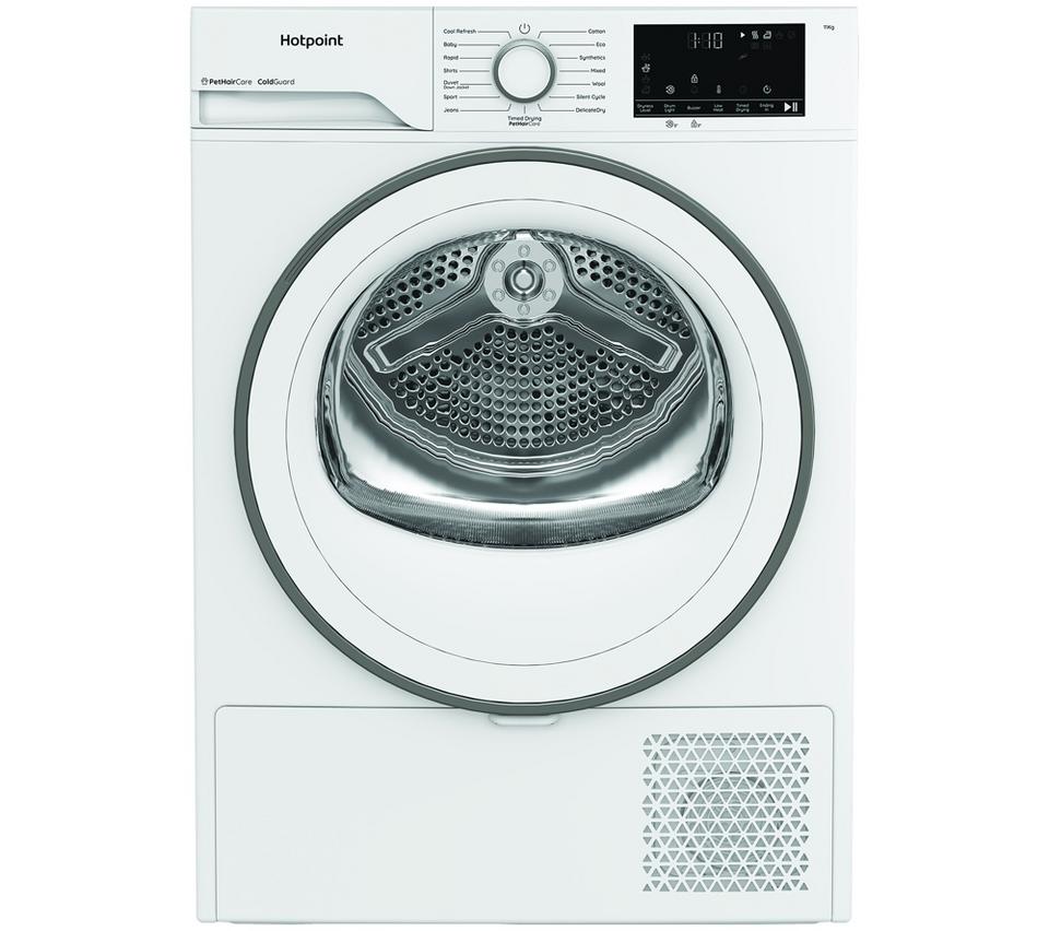 HOTPOINT PetHairCare C HD 113M WW UK 11 kg Heat Pump Tumble Dryer - White