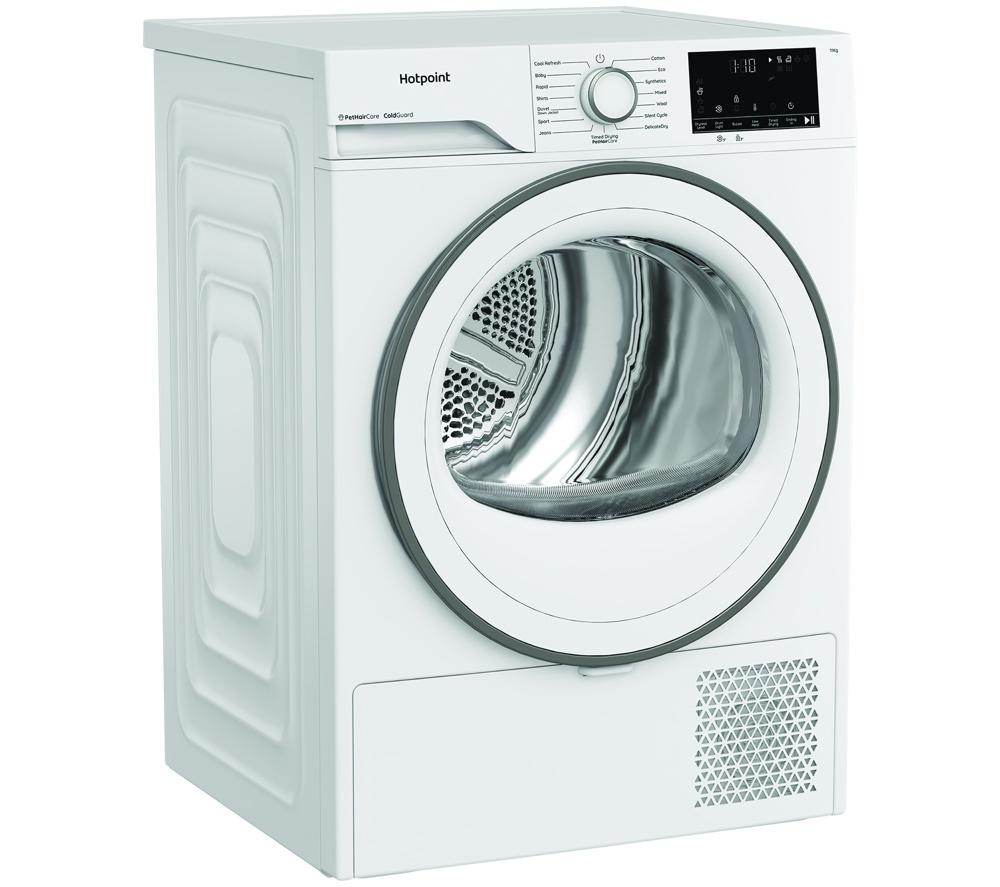 HOTPOINT PetHairCare C HD 113M WW UK 11 kg Heat Pump Tumble Dryer - White image number 14 of 19