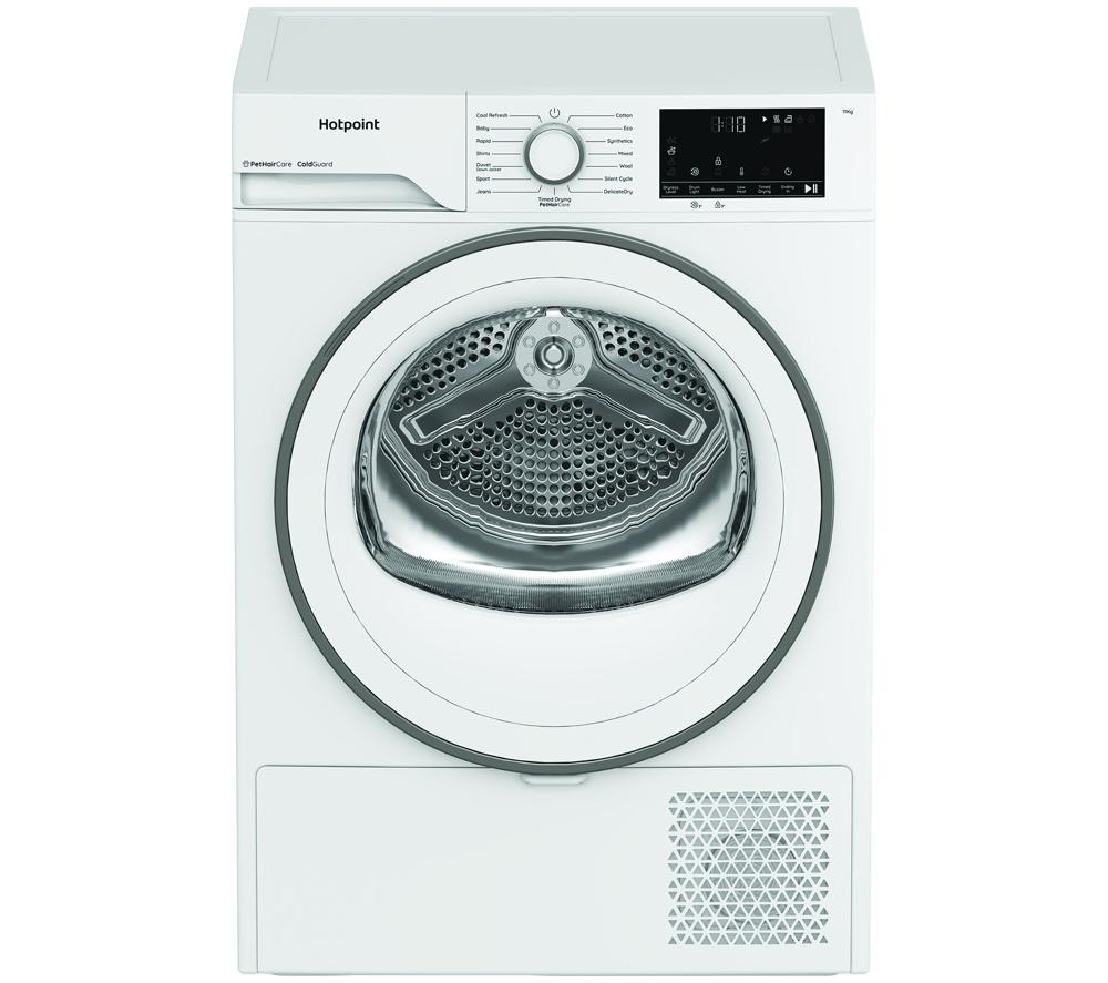 HOTPOINT PetHairCare C HD 113M WW UK 11 kg Heat Pump Tumble Dryer - White image number 16 of 19