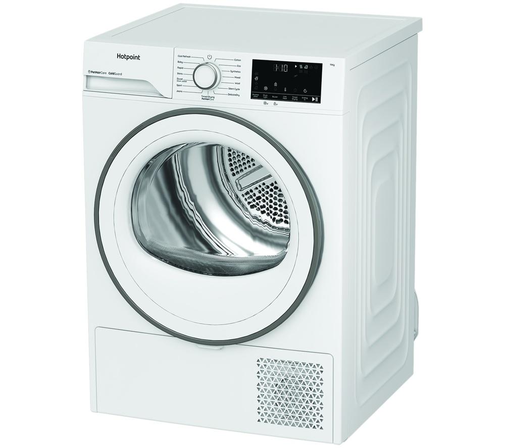 HOTPOINT PetHairCare C HD 113M WW UK 11 kg Heat Pump Tumble Dryer - White image number 17 of 19