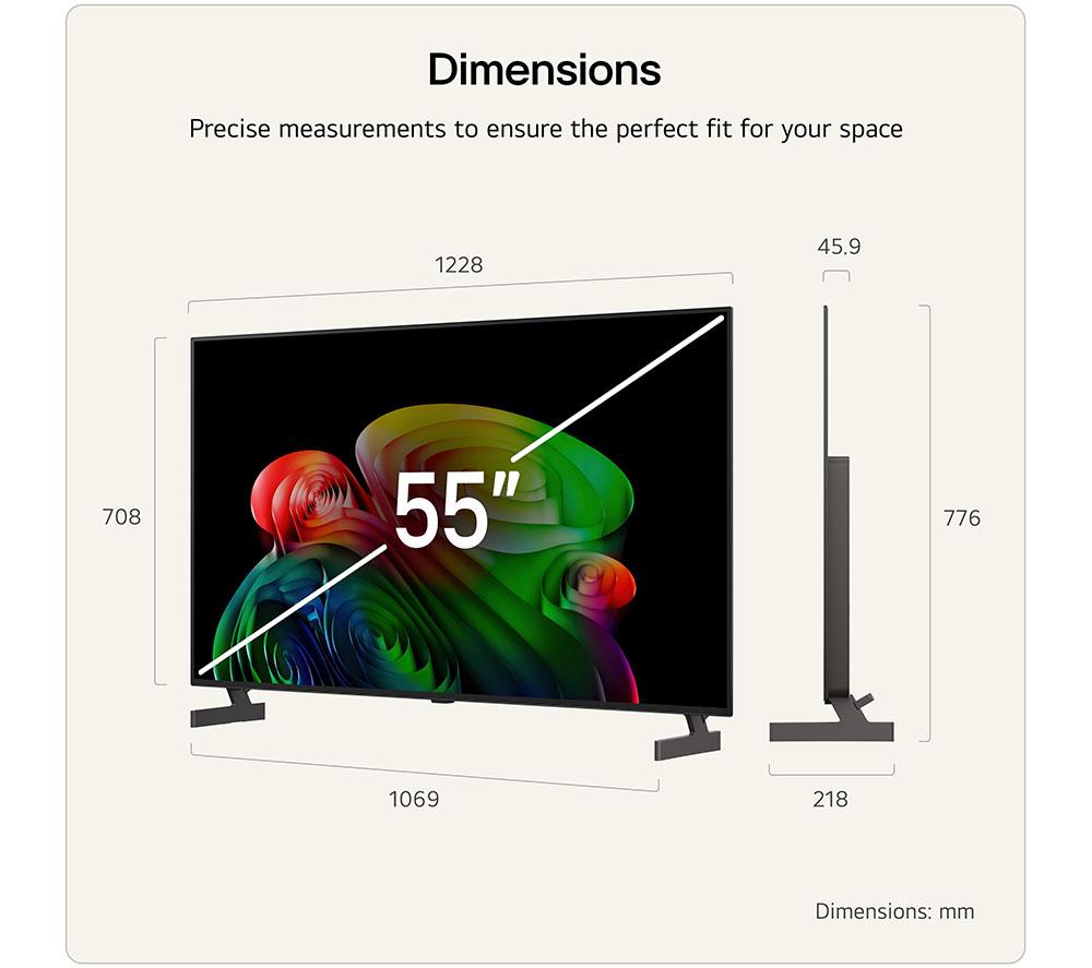 LG B6 55" OLED AI 4K HDR Smart TV 2026 - OLED55B65LA image number 3 of 14