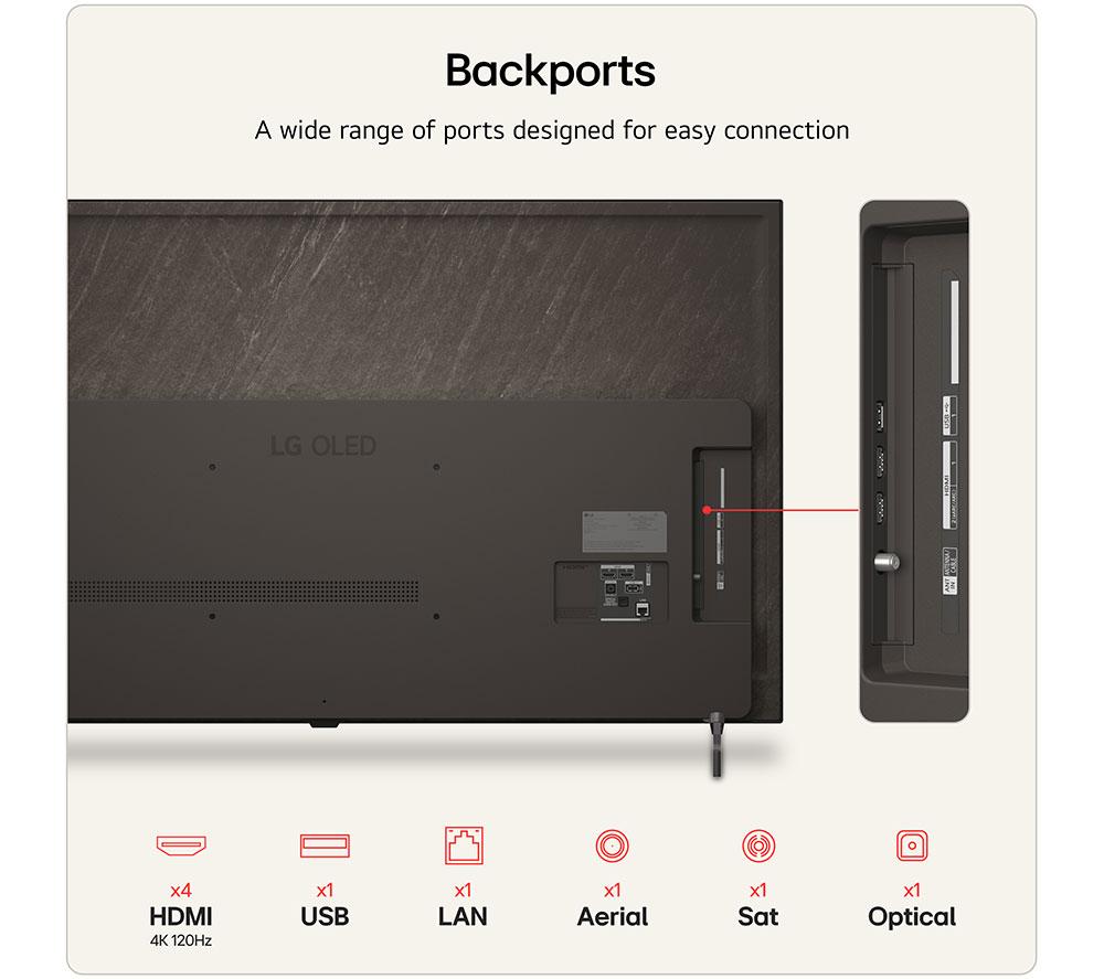 LG B6 55" OLED AI 4K HDR Smart TV 2026 - OLED55B65LA image number 14 of 14