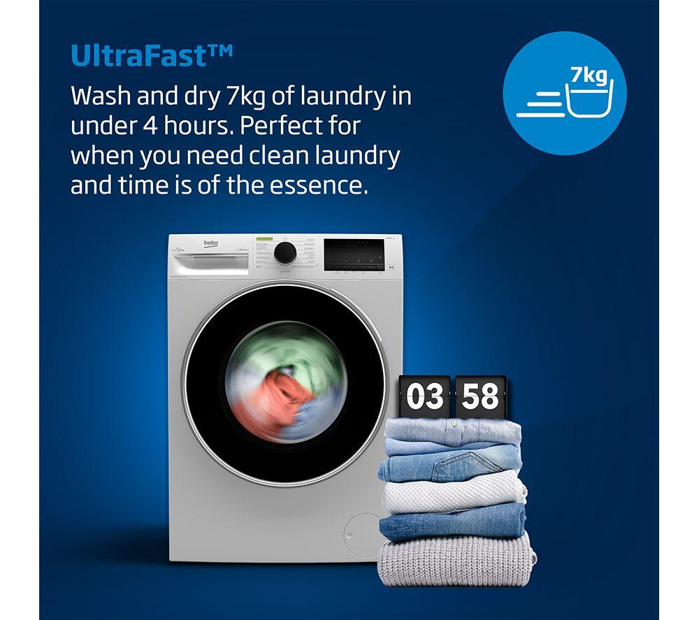 BEKO bPRO 500 EnergySpin  BM5D511745UA 11 kg Washer Dryer - Anthracite image number 8 of 24