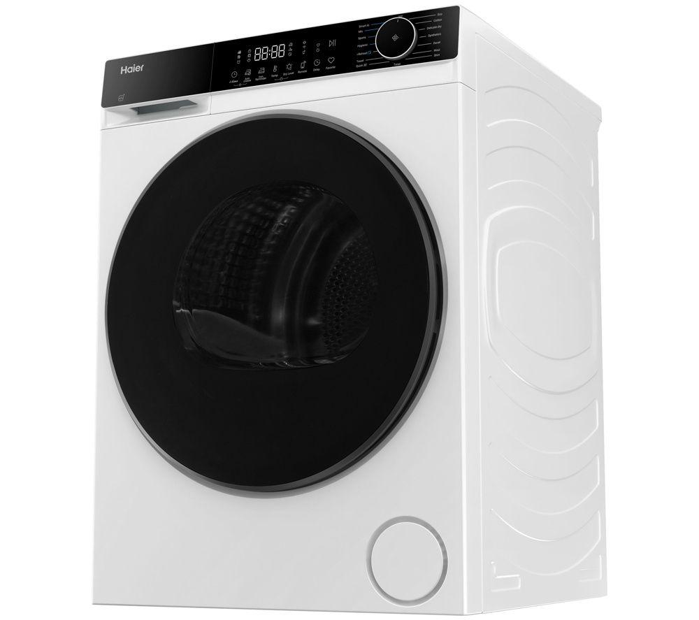 HAIER X Series 5 Plus HD90 D357AU1-UK WiFi-enabled 9 kg Heat Pump Tumble Dryer - White image number 5 of 6