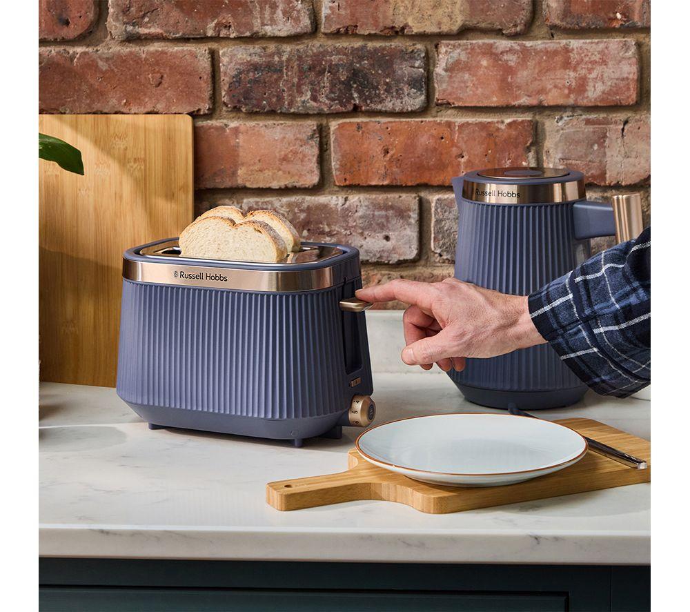 RUSSELL HOBBS Bronte 26772 2-Slice Toaster - Soft Navy image number 4 of 6