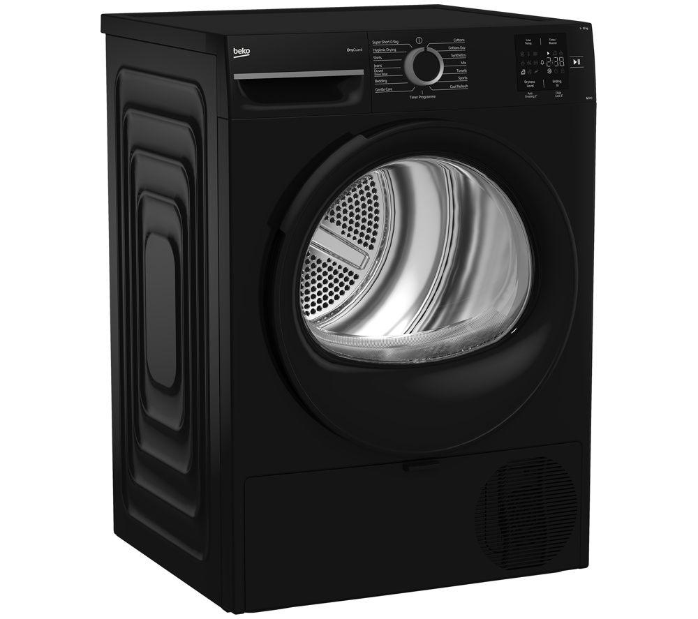 BEKO b300 Dry Guard BM3T31023NB 10 kg Heat Pump Tumble Dryer - Black image number 2 of 4