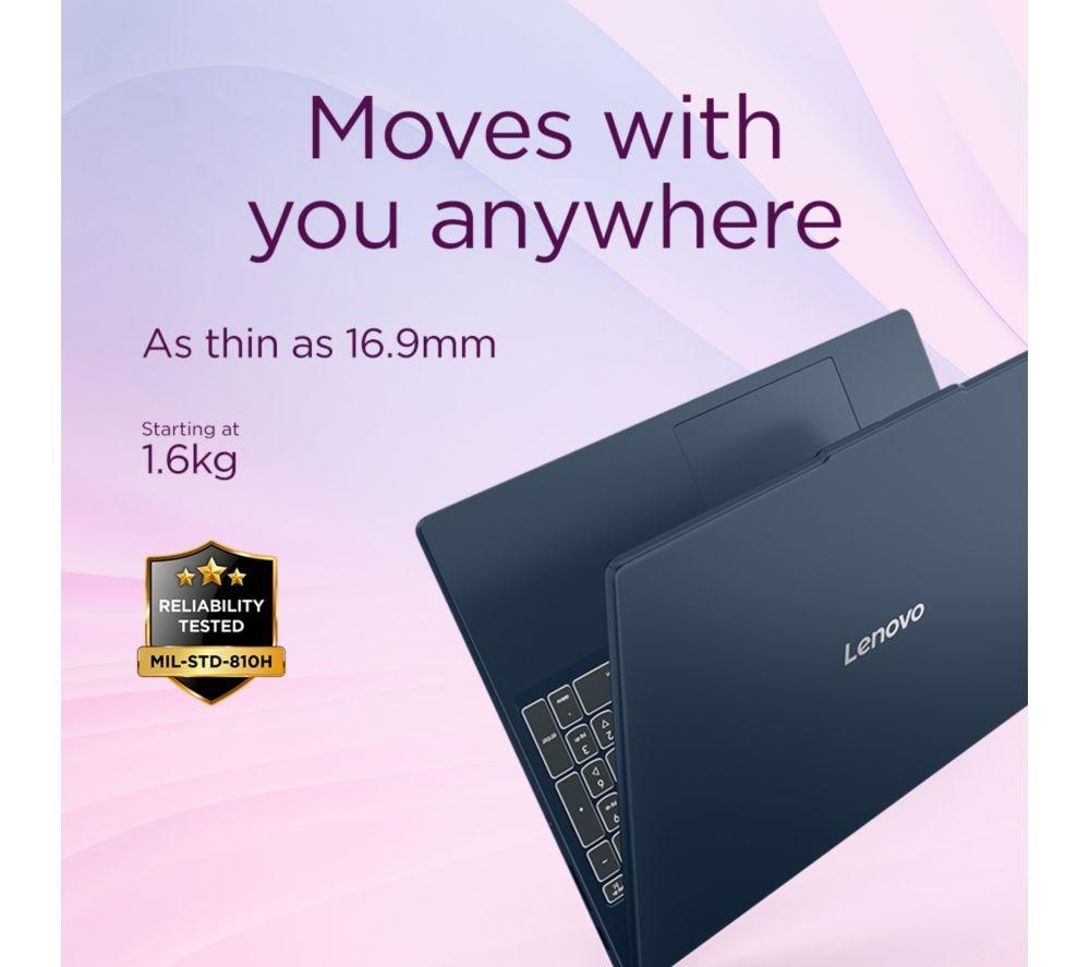 LENOVO IdeaPad Slim 3 15.3" Laptop - AMD Ryzen 5, 512 GB SSD, Cosmic Blue image number 5 of 6