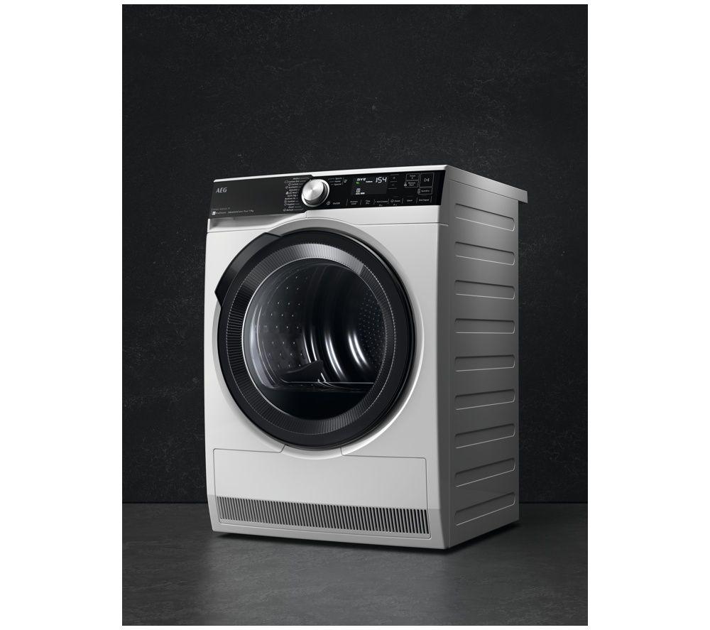 AEG 9000 AbsoluteCare Pro TR959V6BC WiFi-enabled 9 kg Heat Pump Tumble Dryer &ndash; White image number 8 of 8