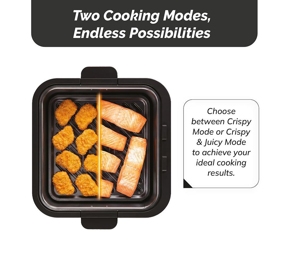 SMEG AFC01WHMUK Dual Flavour Air Fryer - Matte White image number 3 of 22