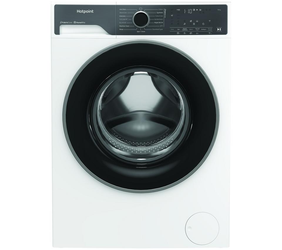 HOTPOINT Fabric Care HB103WWCAREUK WiFi-enabled 10 kg 1400 Spin Washing Machine - White