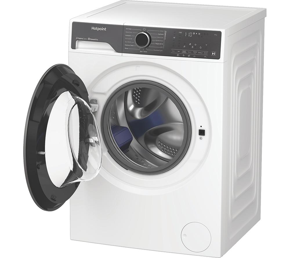 HOTPOINT Fabric Care HB103WWCAREUK WiFi-enabled 10 kg 1400 Spin Washing Machine - White image number 3 of 16