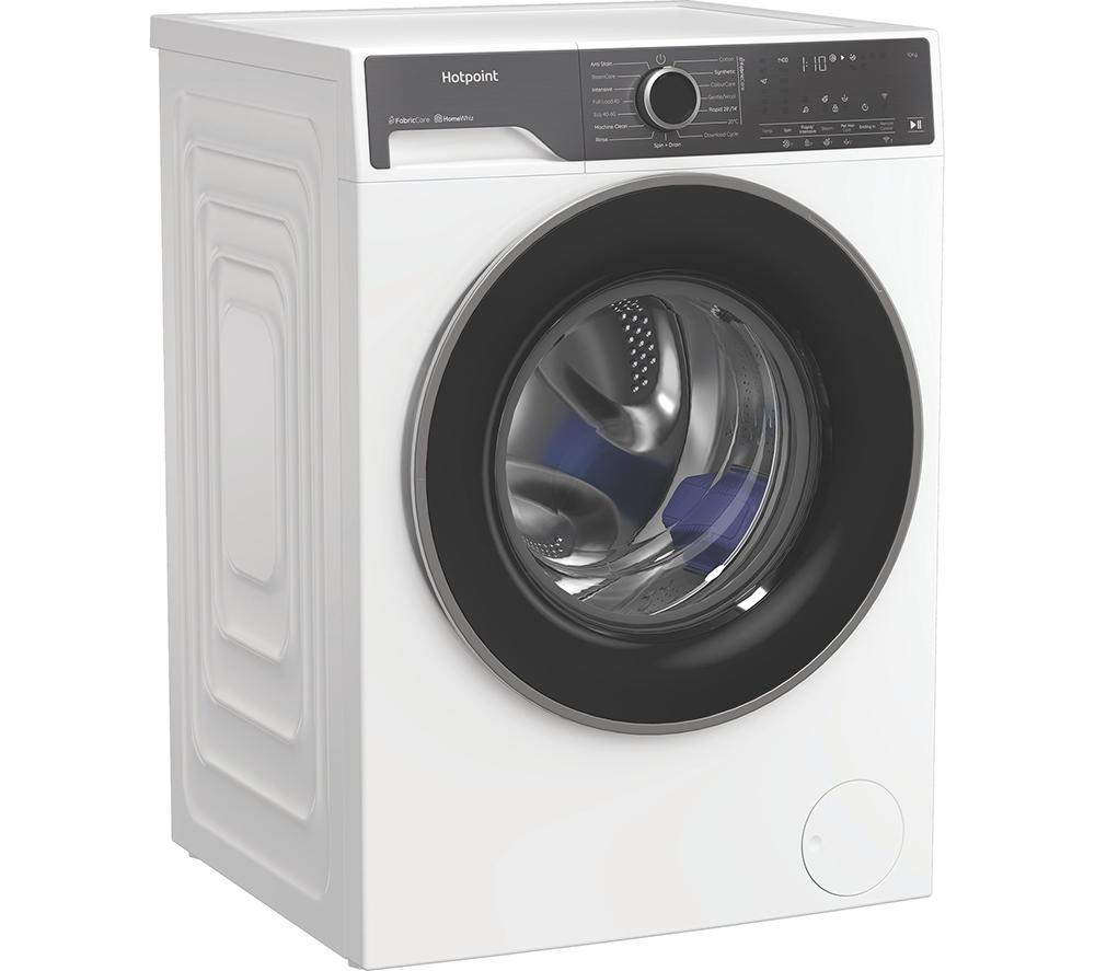 HOTPOINT Fabric Care HB103WWCAREUK WiFi-enabled 10 kg 1400 Spin Washing Machine - White image number 4 of 16