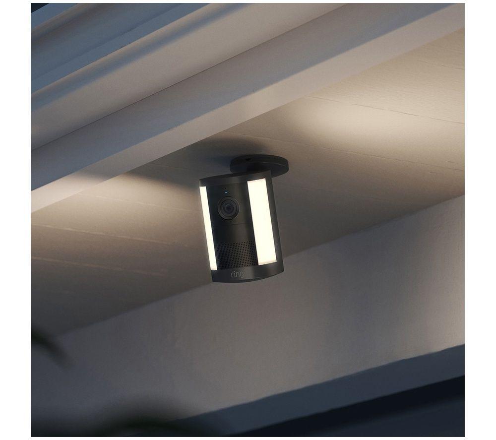 RING Spotlight Cam (2nd Gen) Retinal 2K WiFi Security Camera - Battery, Black image number 4 of 6