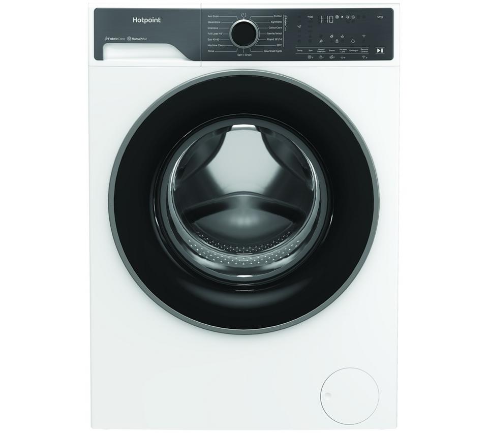 HOTPOINT Fabric Care HB123WWCAREUK WiFi-enabled 12 kg 1400 Spin Washing Machine - White