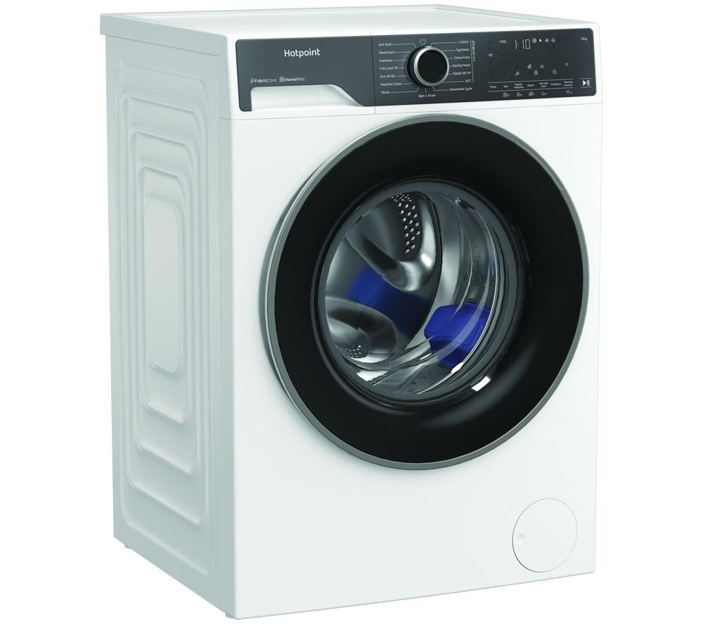 HOTPOINT Fabric Care HB123WWCAREUK WiFi-enabled 12 kg 1400 Spin Washing Machine - White image number 16 of 20