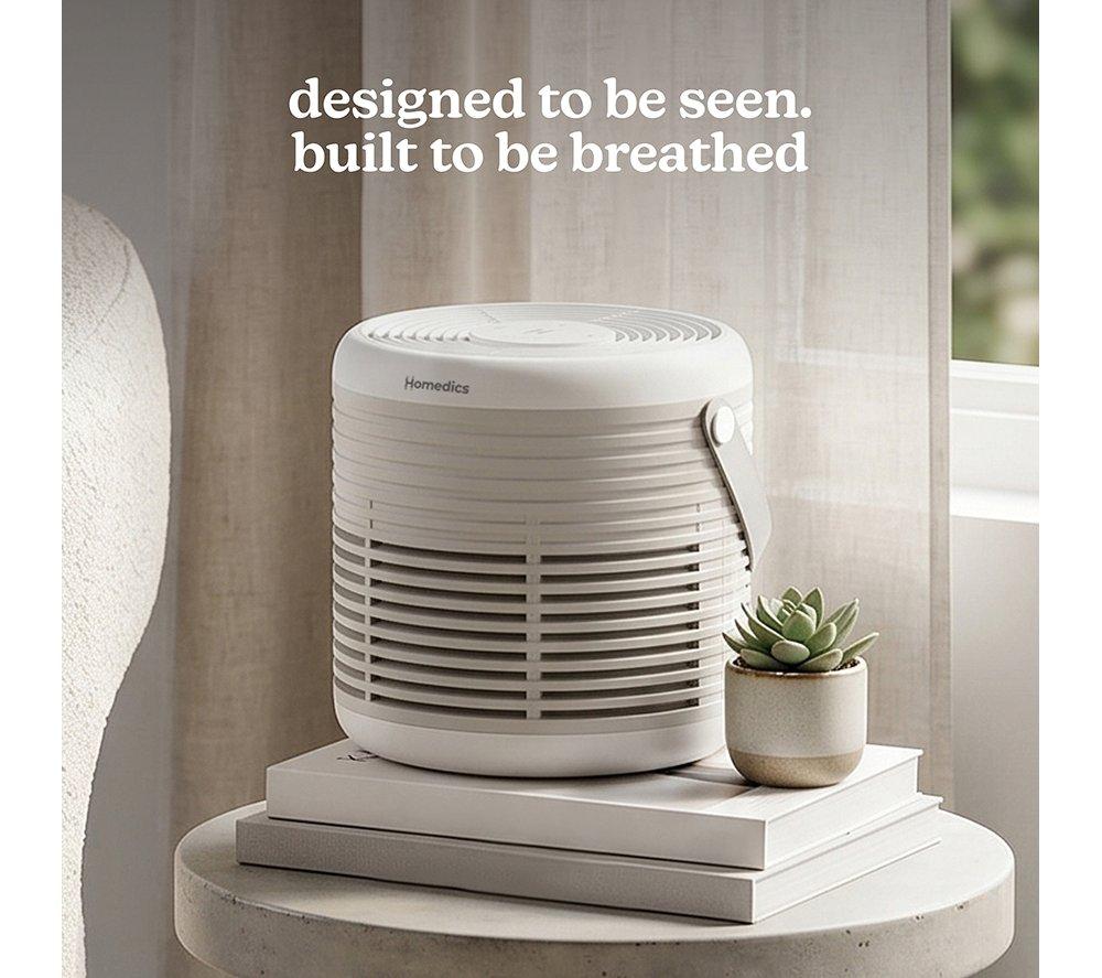 HOMEDICS WhisperPure Comfort Air Purifier - Green image number 5 of 9
