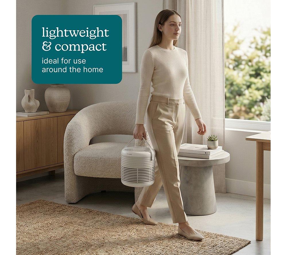 HOMEDICS WhisperPure Comfort Air Purifier - Green image number 7 of 9