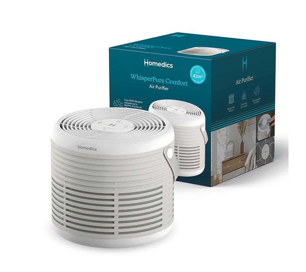 HOMEDICS WhisperPure Comfort Air Purifier - Green image number 8 of 9