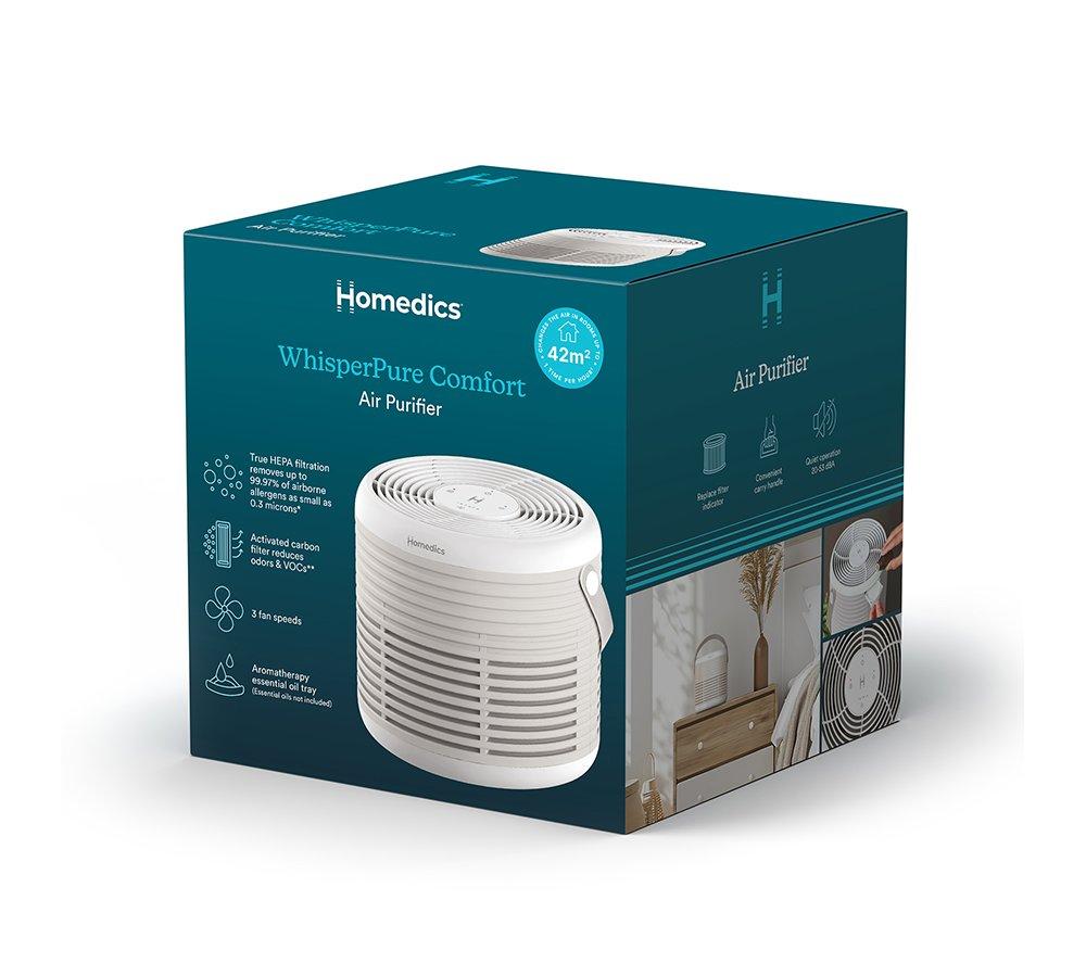 HOMEDICS WhisperPure Comfort Air Purifier - Green image number 9 of 9