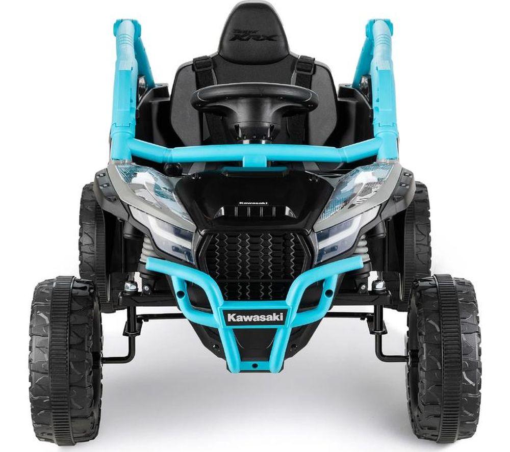 XOOTZ Kawasaki Teryx KRX 1000 12V Kids Ride-On Car - Blue & Black image number 4 of 7
