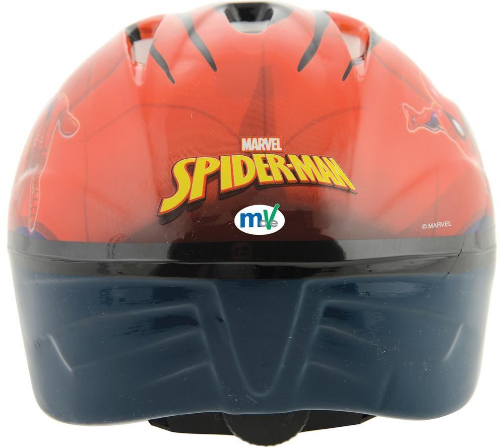 SPIDERMAN Kids Bike Safety Helmet - Red & Black image number 2 of 10