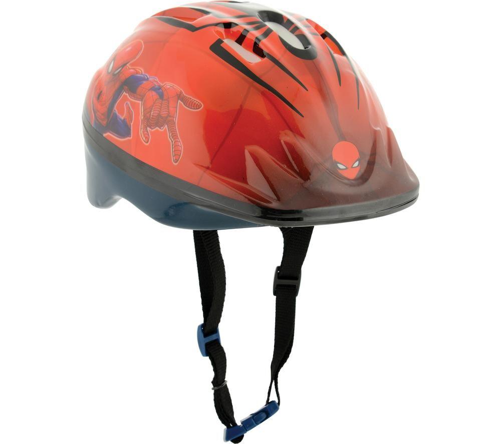 SPIDERMAN Kids Bike Safety Helmet - Red & Black image number 5 of 10