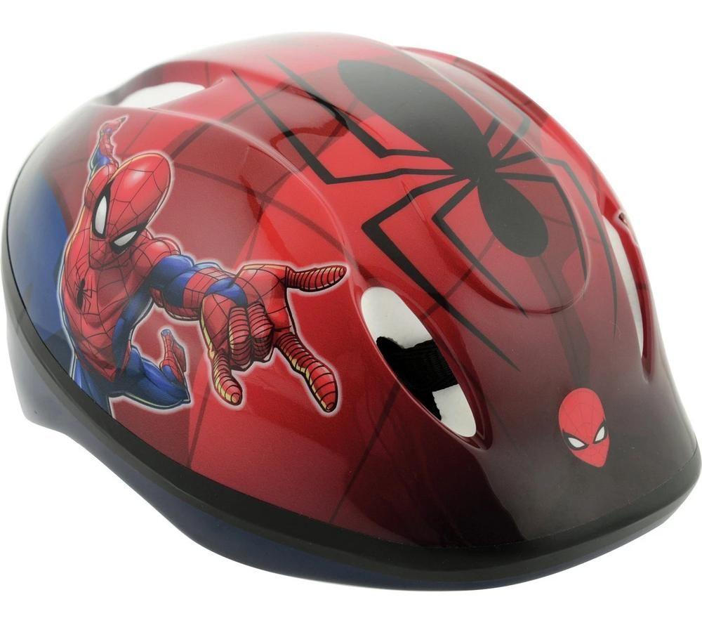 SPIDERMAN Kids Bike Safety Helmet - Red & Black image number 8 of 10