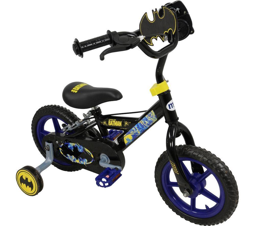 BATMAN M005357 12" Bike with Revver - Black, Blue & Yellow image number 2 of 6