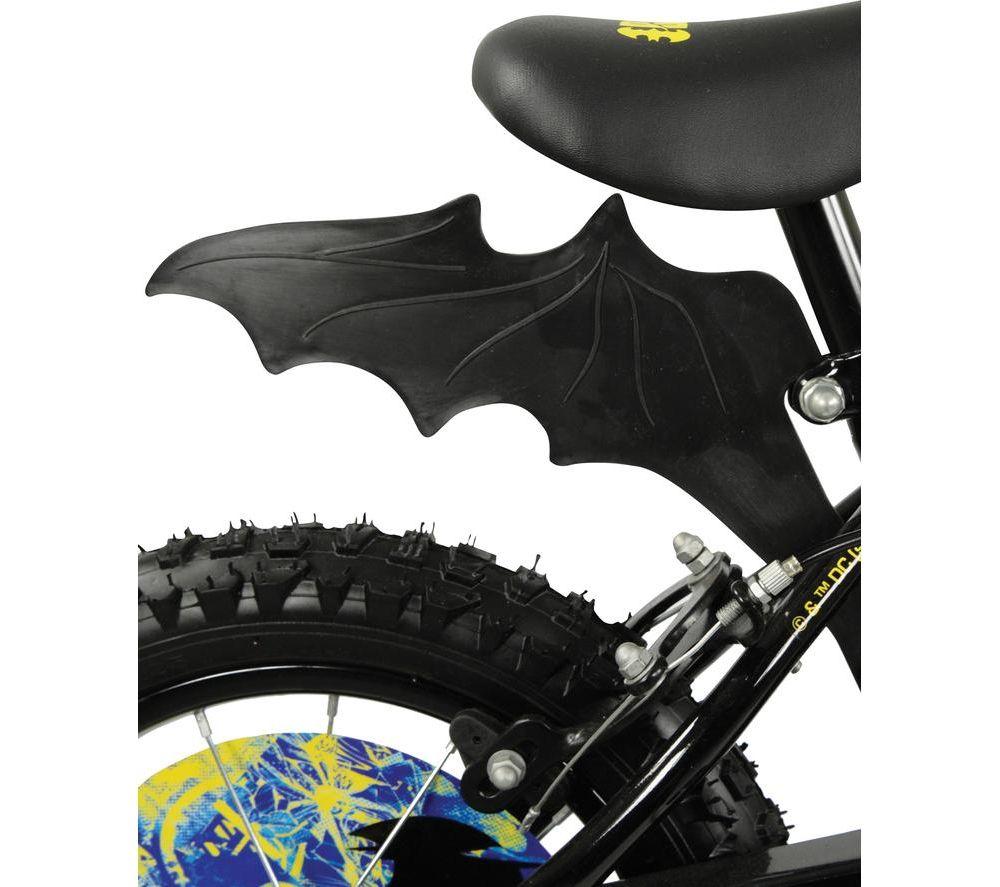 BATMAN M005308 14" Bike - Black, Blue & Yellow image number 4 of 6