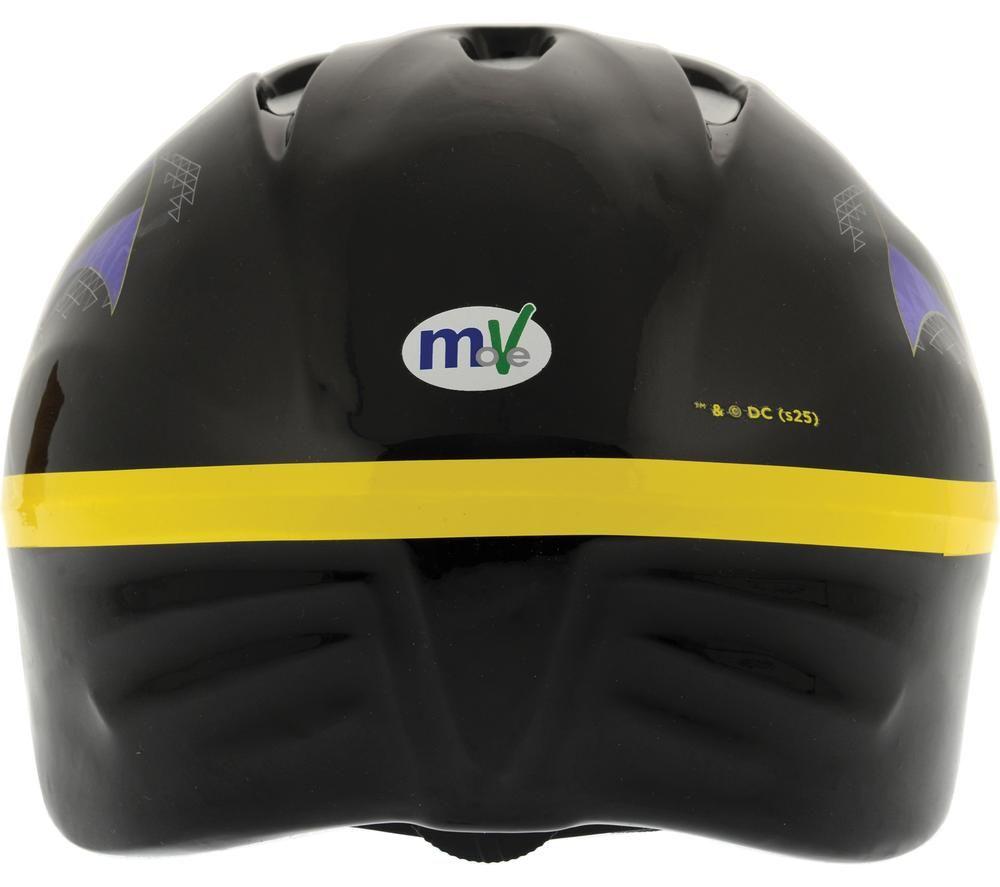 BATMAN Kids Bike Safety Helmet - Black & Yellow image number 2 of 9