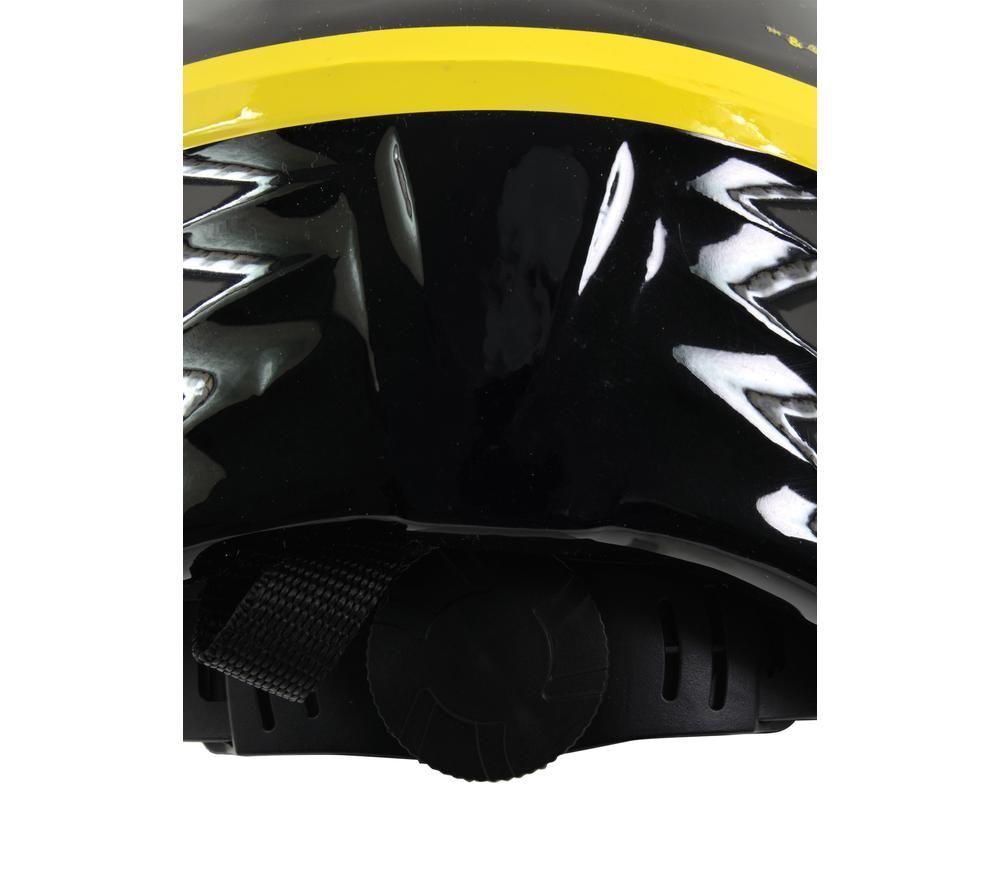 BATMAN Kids Bike Safety Helmet - Black & Yellow image number 8 of 9