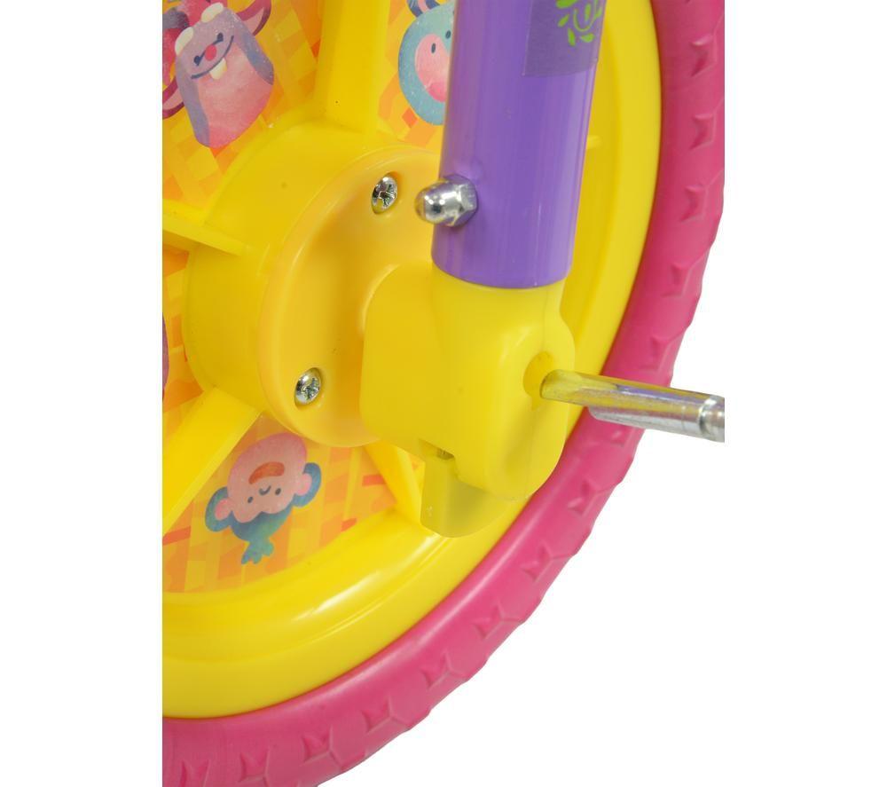 MOVE M005561 10" Bike - Pink, Purple & Yellow image number 2 of 6